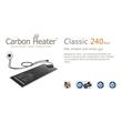 Carbon Heater Classic Wasser-betten-Heizung 230V/240W