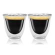 Delonghi Espresso Doppelwandiges Thermoglas 2 Stück