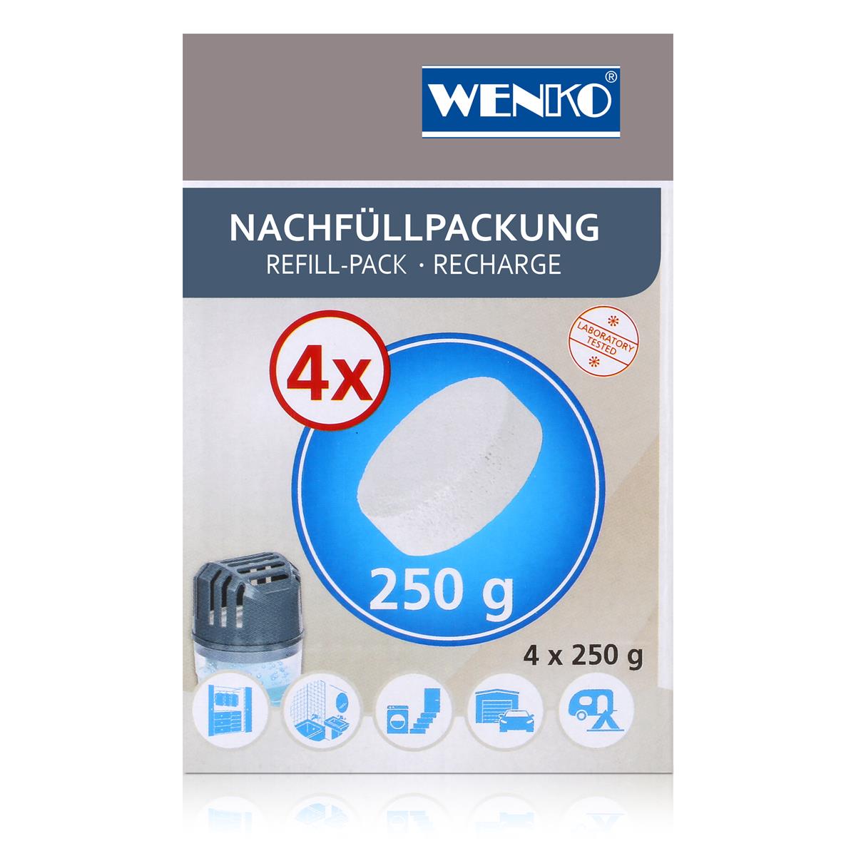 WENKO Raumentfeuchter Granulat Nachfüllpackung - 5-Pack x 1kg online kaufen