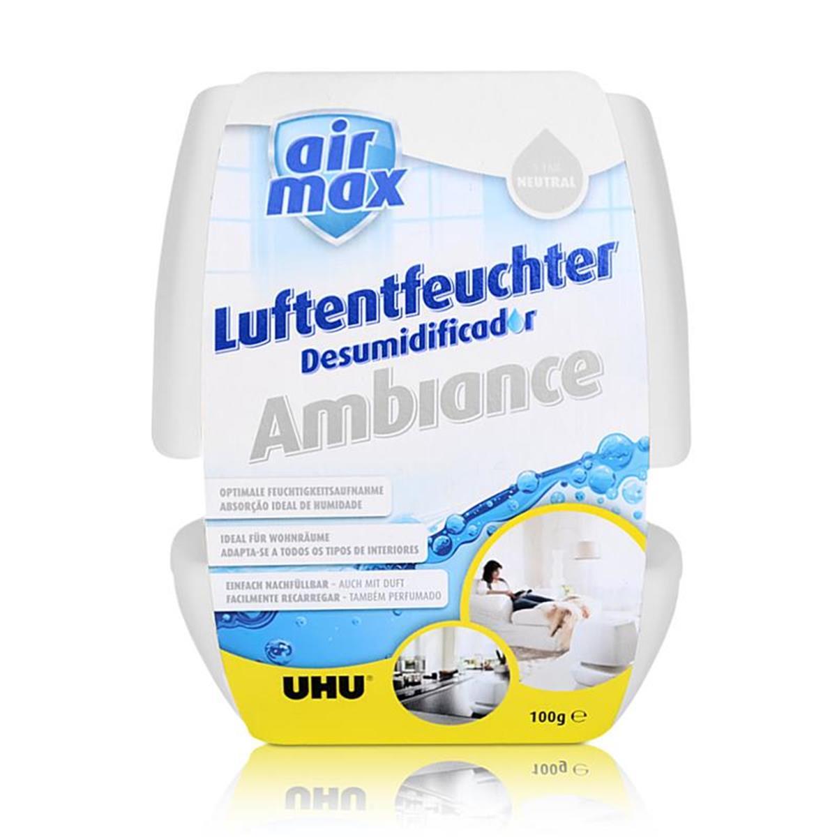 UHU Air Max Luftentfeuchter mobil 100g, Luftentfeuchter