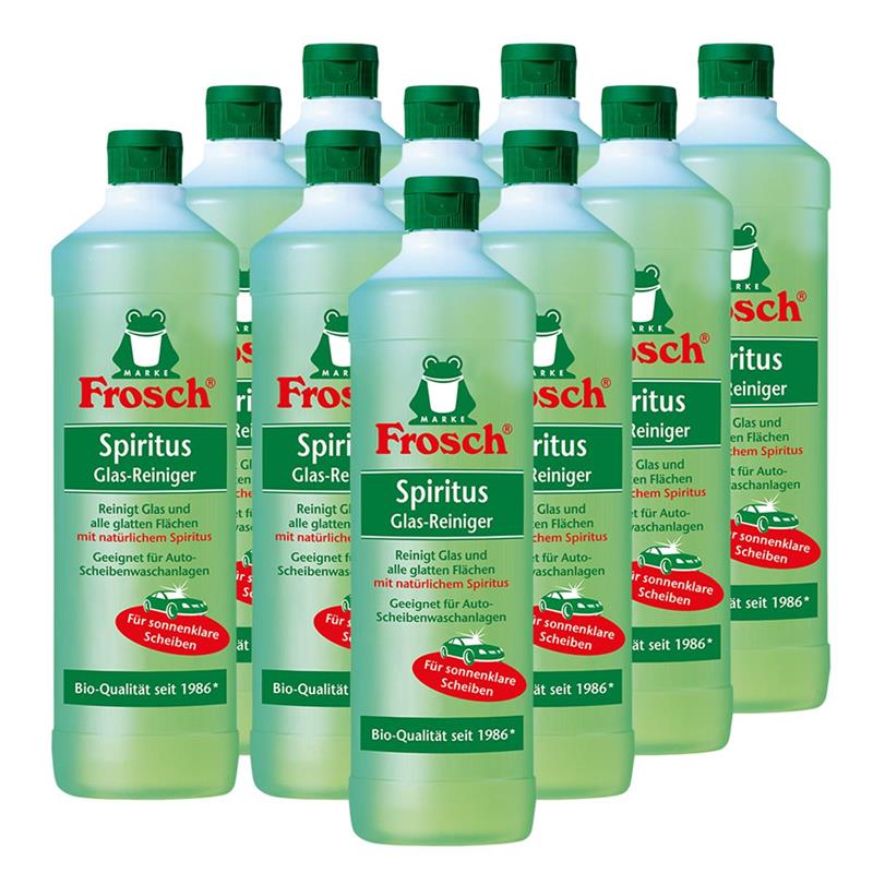 10x Frosch Spiritus Glas Reiniger 1 Liter Ebay