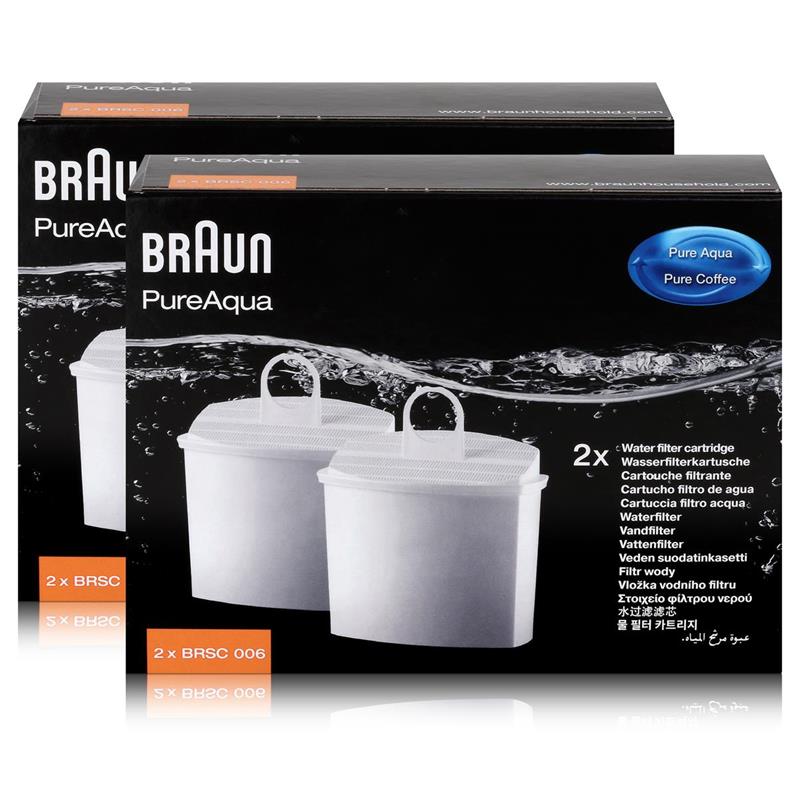Braun PureAqua Wasserfilterkartusche BRSC006 - Wasserfilter (2er Pack)