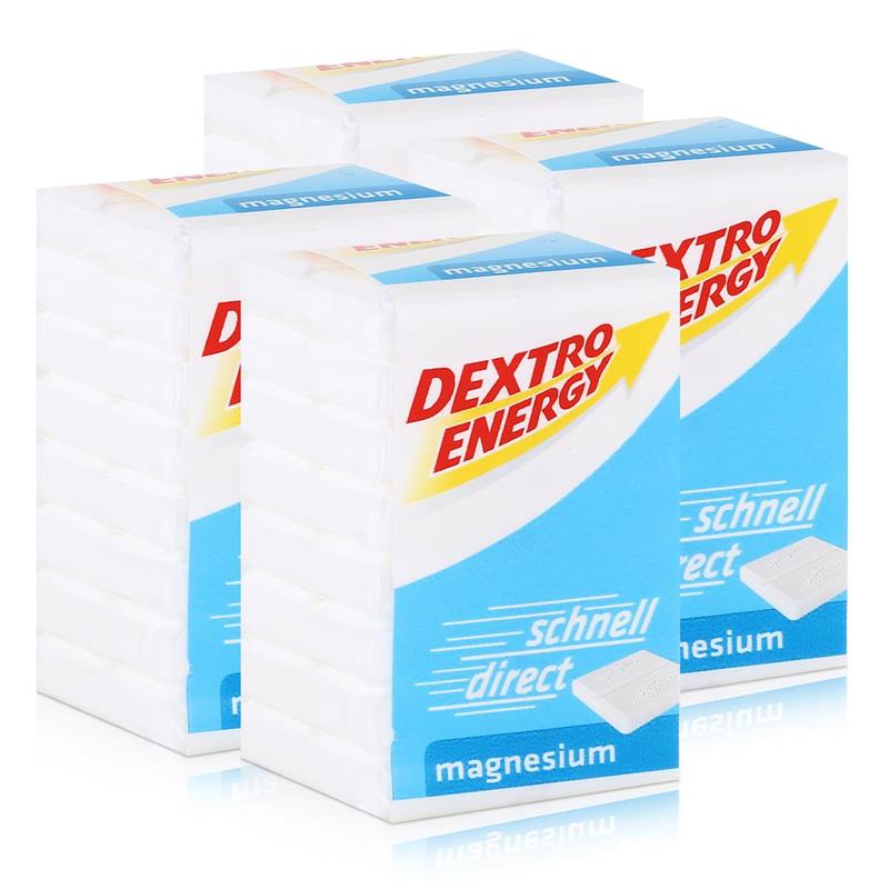 Dextro Energy Traubenzucker Magnesium 4er