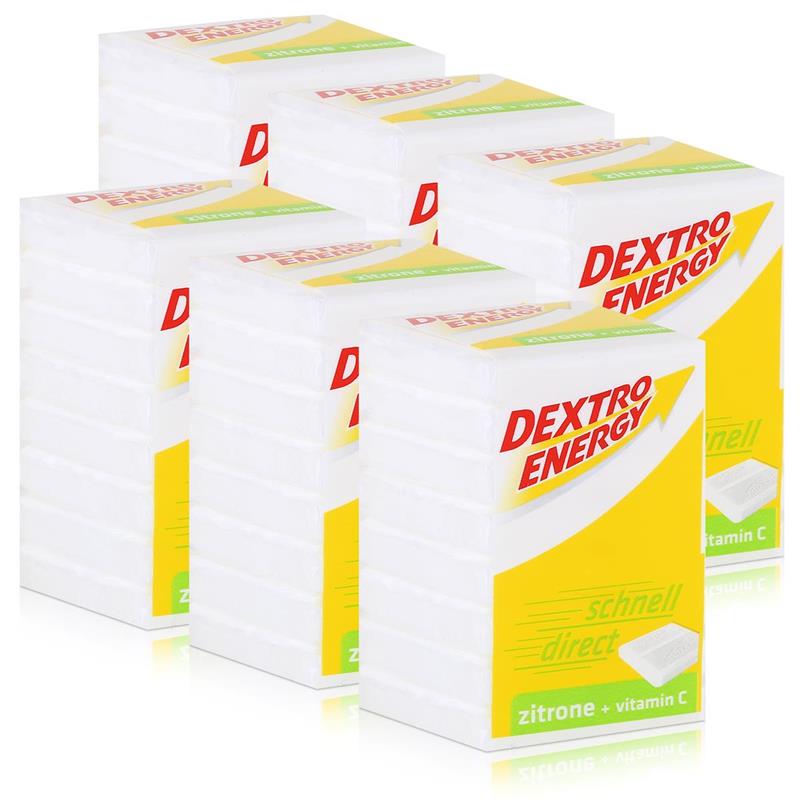 Dextro Energy Traubenzucker Zitrone 6er