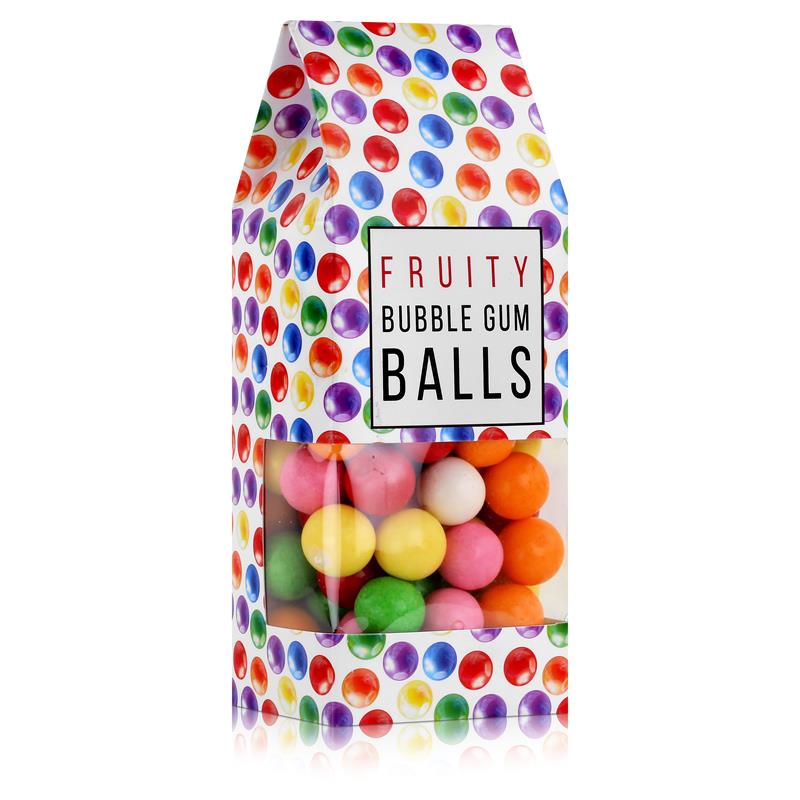 4er Pack Fruity Bubble Gum-Balls Nachfüll-Packung für Kaugummi-Automaten 250g 