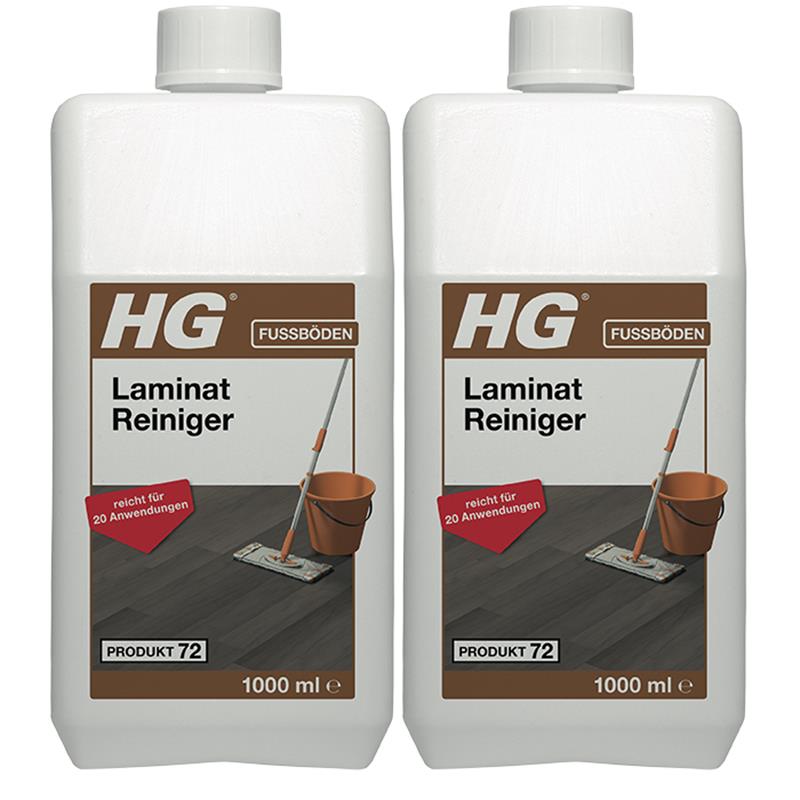 HG Laminat Reiniger 1L (Produkt 72) 2er