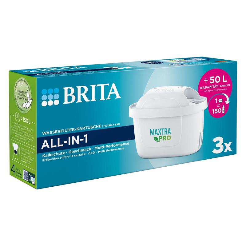 Brita Wasserfilter-Kartusche Maxtra Pro ALL-IN-1 - 3er