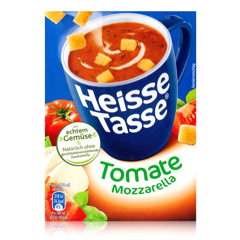 Heisse Tasse Tomate Mozzarella 3x17,8g