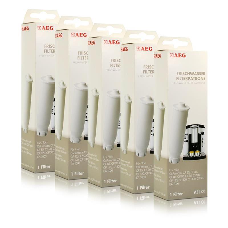 5x AEG Electrolux Claris Filterpatrone / Wasserfilter AEL 01