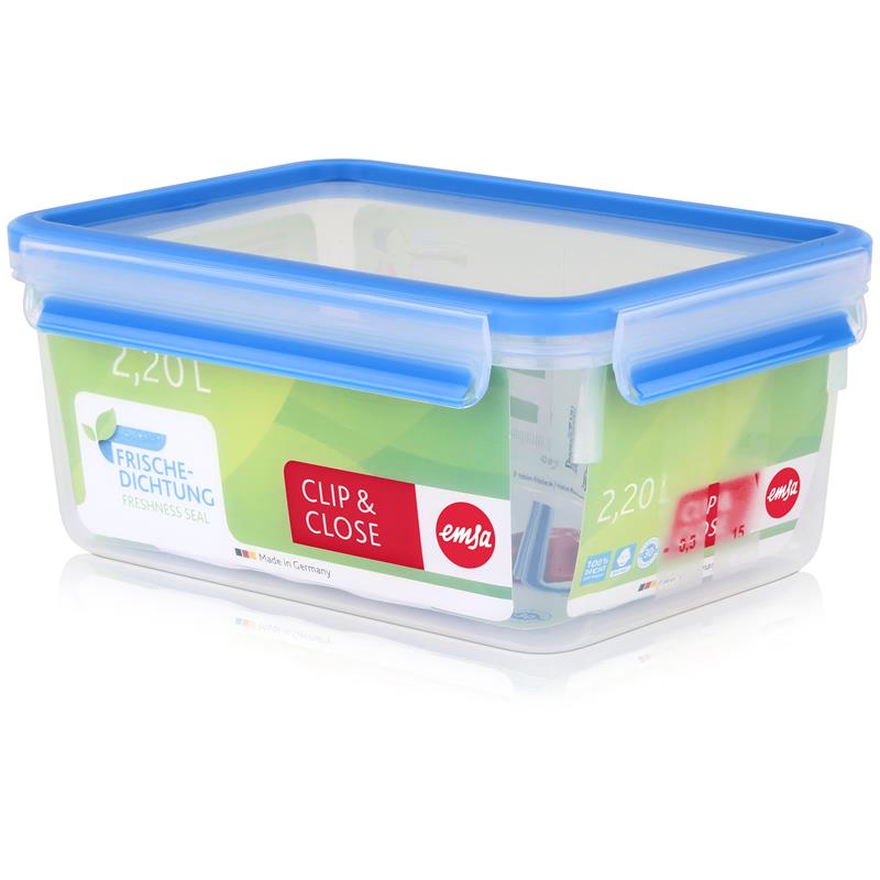 Emsa Clip & Close Frischhaltedose – hygienische Aufbewahrung