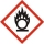 GHS03 Information: Gefahr oder Achtung Brandfördernd